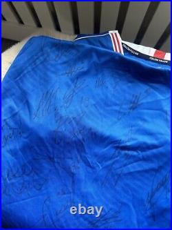 Rangers 55 signed shirt