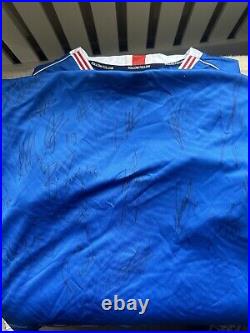 Rangers 55 signed shirt