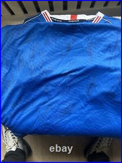 Rangers 55 signed shirt