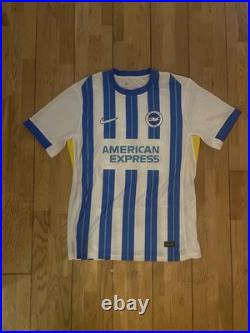 Rare Kaoru Mitoma Hand Signed Brighton Hove Albion Shirt EXACT PROOF & COA