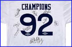 Rare Multi Signed Leeds Utd 1992 Champions Shirt Autograph Jersey Inc Wilkinson