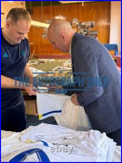 Rare Multi Signed Leeds Utd 1992 Champions Shirt Autograph Jersey Inc Wilkinson