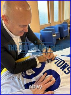 Rare Multi Signed Leeds Utd 1992 Champions Shirt Autograph Jersey Inc Wilkinson
