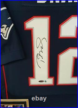 Rare TOM BRADY Signed Shirt AUTOGRAPHED JERSEY Autograph NFL DISPLAY