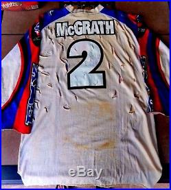 Rare Vintage 1997 Signed Jeremy Mcgrath Fox Suzuki Of Troy Ama Motocross Jersey