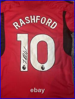Rashford Signed Shirt