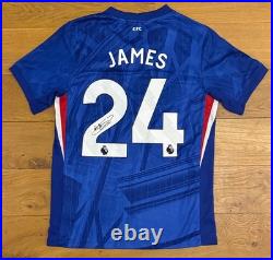 Reece James Hand Signed Chelsea 25/26 Home Shirt + COA
