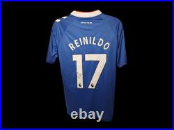 Reinildo Mandava Signed Sunderland 25/26 Away Football Shirt COA