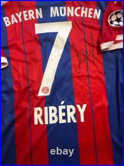 Ribery Signed Bayern Munchen Shirt With COA Included
