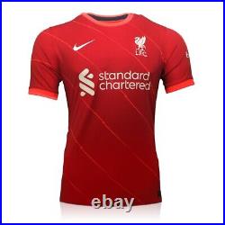 Robbie Fowler Signed Liverpool 2021-22 Football Shirt
