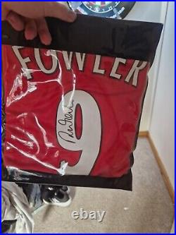 Robbie fowler signed shirt