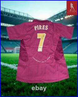 Robert Pires Signed Arsenal Shirt With ACG Authentication