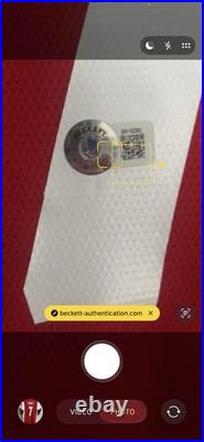 Robert Pires Signed Arsenal Shirt With Beckett Authenticated COA