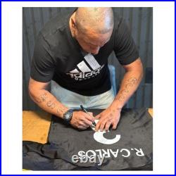 Roberto Carlos Signed Real Madrid 1999-00 Away Football Shirt
