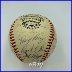 Roberto Clemente & Willie Mays 1970 All Star Game Team Signed Baseball PSA DNA