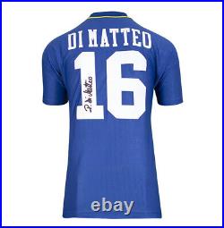 Roberto Di Matteo Signed Chelsea Shirt 1997, Number 16 Autograph Jersey