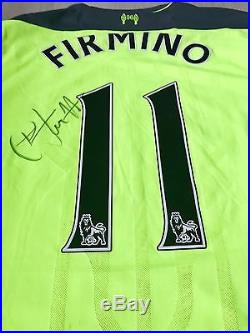 Roberto Fimino Match Worn Signed Shirt