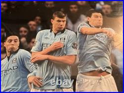 Robin Van Persie Signed Picture Framed Display (Man U V Man City)