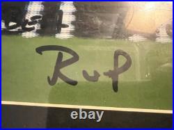 Robin Van Persie Signed Picture Framed Display (Man U V Man City)