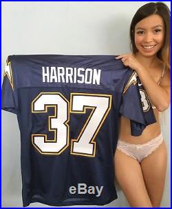 Rodney Harrison signed auto San Diego Chargers authentic Nike stitched jersey IP