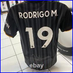 Rodrigo Moreno Signed Leeds United Official 3rd 22/23 Shirt / Jersey COA Proof