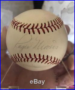 Roger Maris Single Signed Baseball- Psa Loa