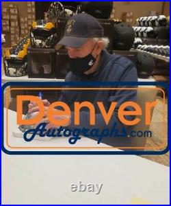 Roger Staubach Autographed/Signed Dallas Cowboys VSR4 Mini Helmet BAS 32794