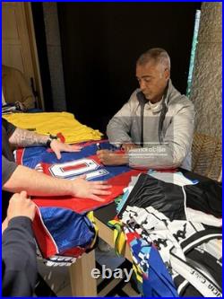 Romario Signed Barcelona Home Shirt With EXACT PROOF/COA