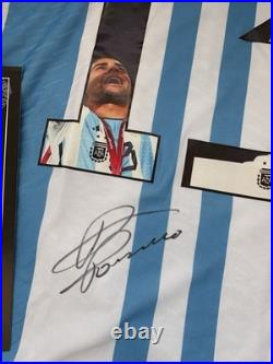 Romero Signed World Cup Football Shirt