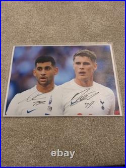 Romero and Mickey Van de Ven signature Tottenham Hotspur