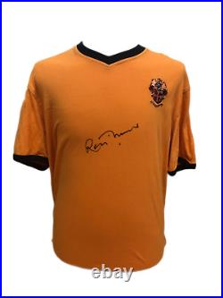 Ron Flowers Signed Wolverhampton Wanderers Football Shirt See Proof +coa Wolves