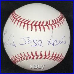 Ronald Acuna Autographed Signed FULL NAME Inscribed Baseball with JSA Witness COA