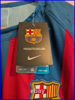 Ronaldinho Signed Barcelona Shirt Printed Autograph