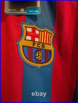 Ronaldinho Signed Barcelona Shirt Printed Autograph