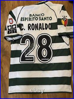 Ronaldo Hand Written Autograph With Verified Coa Included