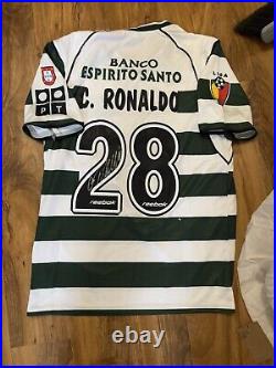 Ronaldo Hand Written Autograph With Verified Coa Included