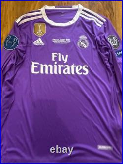 Ronaldo Signed Real Madrid Away Shirt With Coa Included