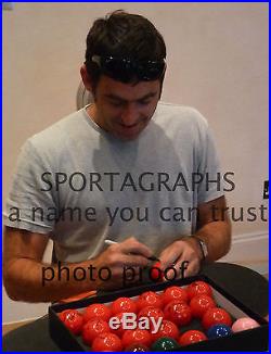 Ronnie O'Sullivan Signed Autograph Snooker Ball Display Case Sport PROOF & COA