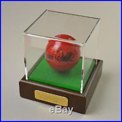 Ronnie O'Sullivan Signed Snooker Ball Autograph Display Case Memorabilia COA