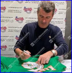 Roy Keane Signed Ireland Shirt Number 6 Autograph Jersey