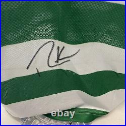 Roy Keane signed Celtic Home shirt-comes with COA