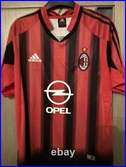 Rui Costa Signed Ac Milan Shirt With COA Portugal Benfica
