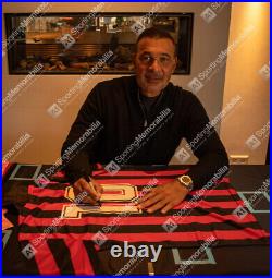 Ruud Gullit Signed AC Milan Shirt 1988, Home, Number 10 Autograph Jersey