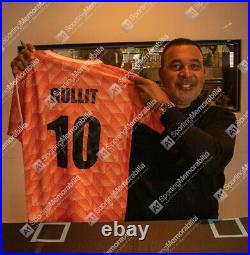 Ruud Gullit Signed Netherlands Shirt 1988, Home, Number 10 Autograph