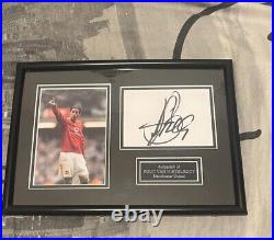 Ruud van nistelrooy signed frame