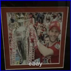 Ryan Giggs signed framed shirt with COA