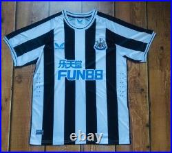 SEAN LONGSTAFF Newcastle United Fc SIGNED Shirt Premier League COA