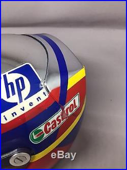 SIGNED 2002 Juan Pablo Montoya 12 Half Mini Helmet Williams FW23 F1 Arai COA