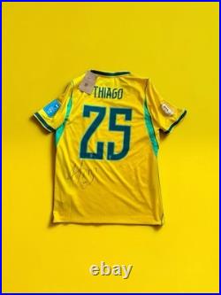 SIGNED Igor Thiago Brazil World Cup 2026 Shirt COA Proof Jersey