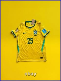 SIGNED Igor Thiago Brazil World Cup 2026 Shirt COA Proof Jersey
